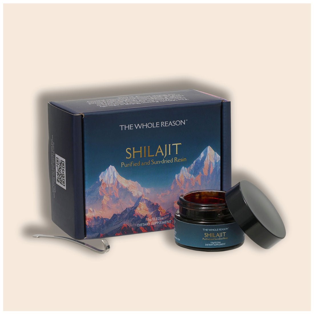 Purified and Sun-dried Himalayan Shilajit Resin 15g