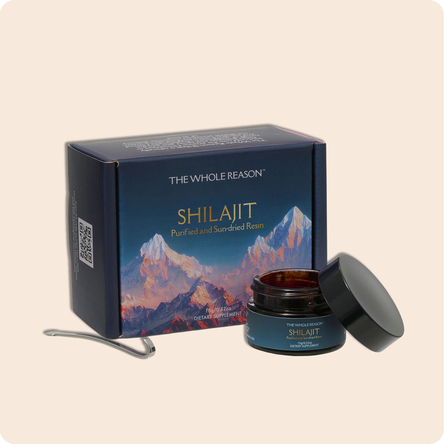 Purified and Sun-dried Himalayan Shilajit Resin 15g